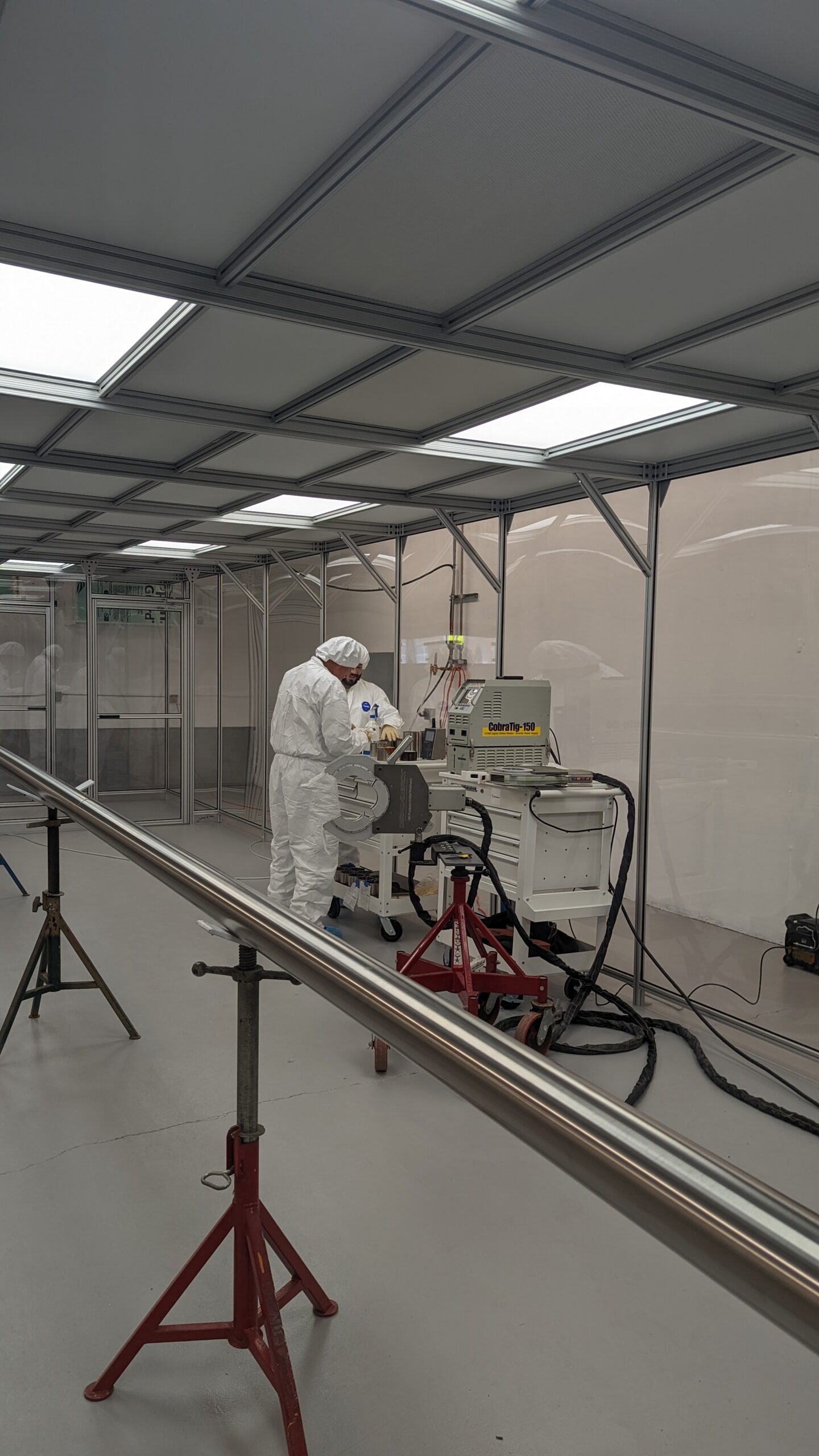 more cleanroom action shots